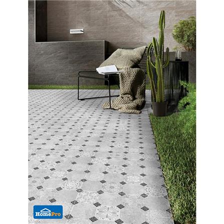 กระเบื้องพื้น 16x16 นิ้ว DURAGRES ยูนิโก้ เทา A_2