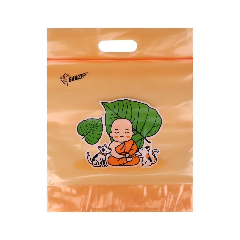 ถุงซิป SUN ZIP TERM BOON SIZE M (แพ็ก 10 ใบ)