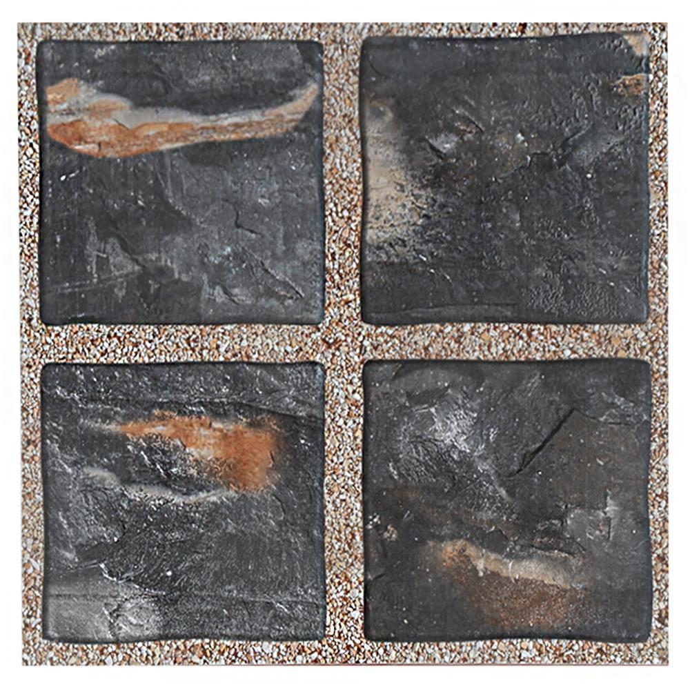 กระเบื้องพื้น 16x16 นิ้ว DURAGRES โบลิน ดำ A (REC)