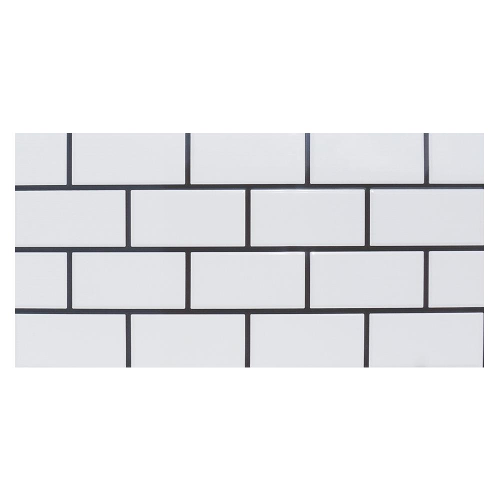 กระเบื้องผนัง 30x60 ซม. มิลล่า บริค ไวท์ 1.44M2