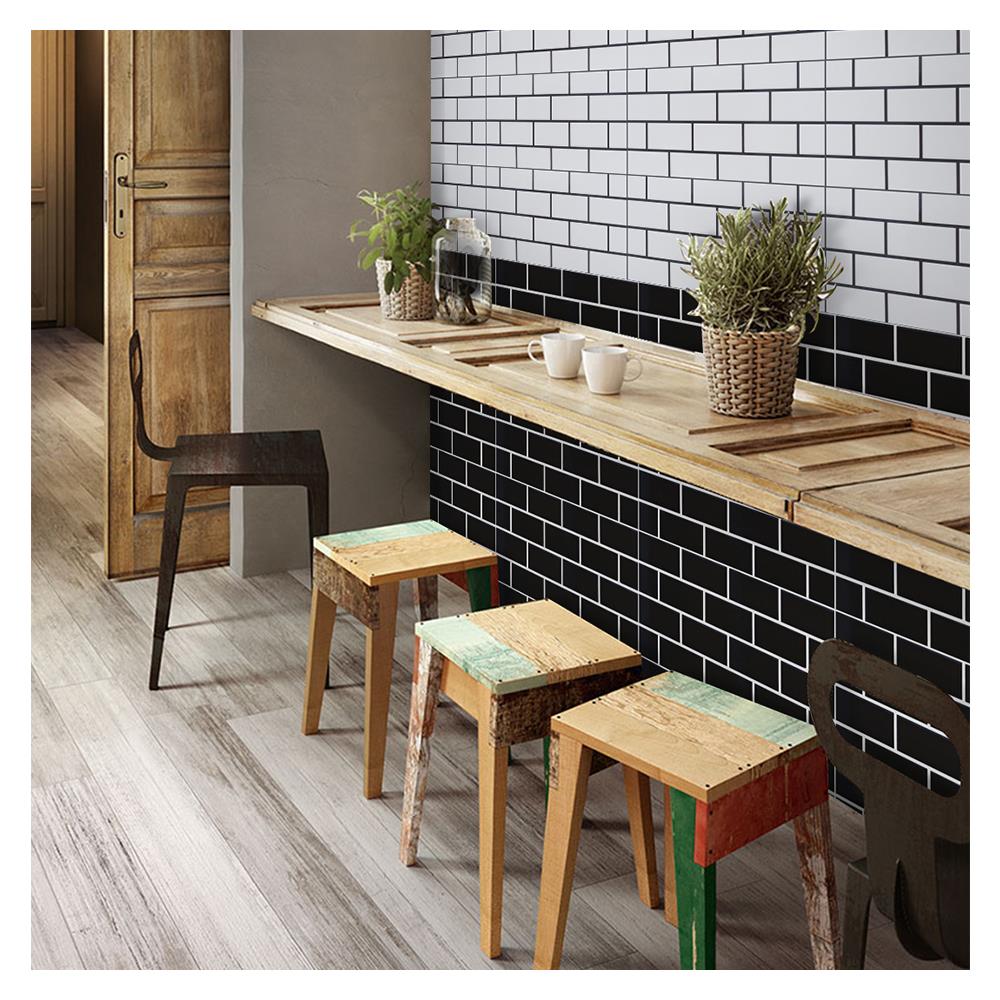 กระเบื้องผนัง 30x60 ซม. มิลล่า บริค ไวท์ 1.44M2