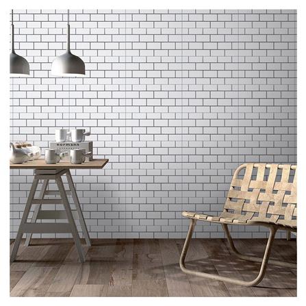 กระเบื้องผนัง 30x60 ซม. มิลล่า บริค ไวท์ 1.44M2_2