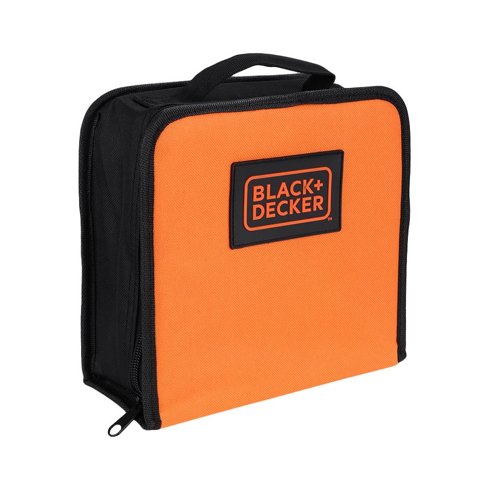 สว่านกระแทกไร้สาย (พร้อมแบตเตอรี่) BLACK&DECKER BDCHD12US1-B1 12 โวลต์