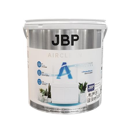 สีน้ำทาภายใน ชนิดเนียน JBP AIRCLEAN A+ BASE B สีขาว 1 แกลลอน