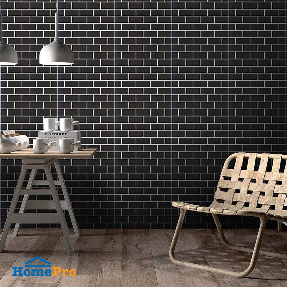 กระเบื้องผนัง 30x60 ซม. EASTMAN มิลล่า บริค ดำ 1.44M2