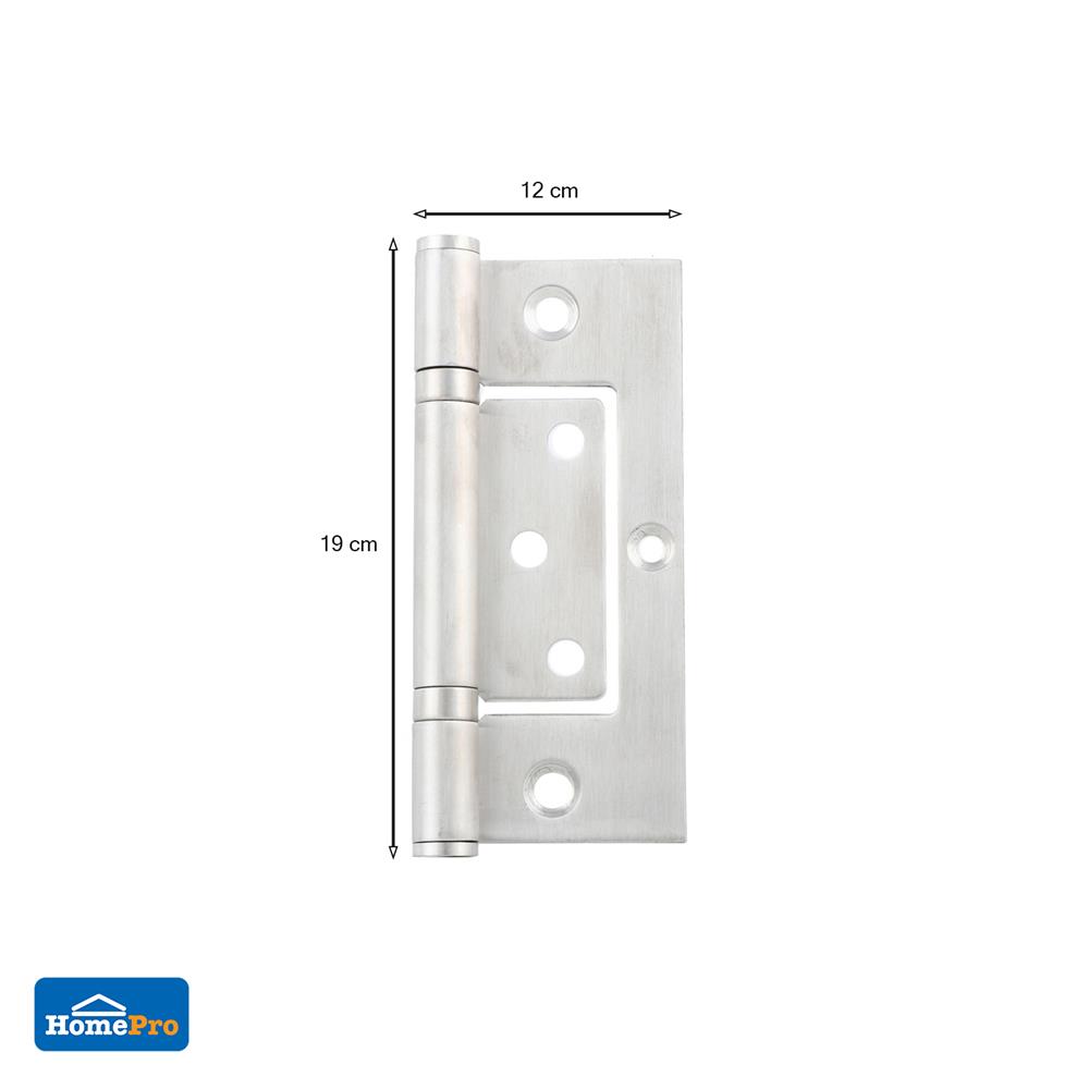 บานพับ 4X3 นิ้ว FITT 268 สีสเตนเลส แพ็ก 2 ชิ้น