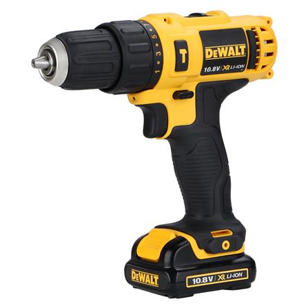 สว่านกระแทกไร้สาย (พร้อมแบตเตอรี่) DEWALT DCD716C2K-B1 10.8 โวลต์_0