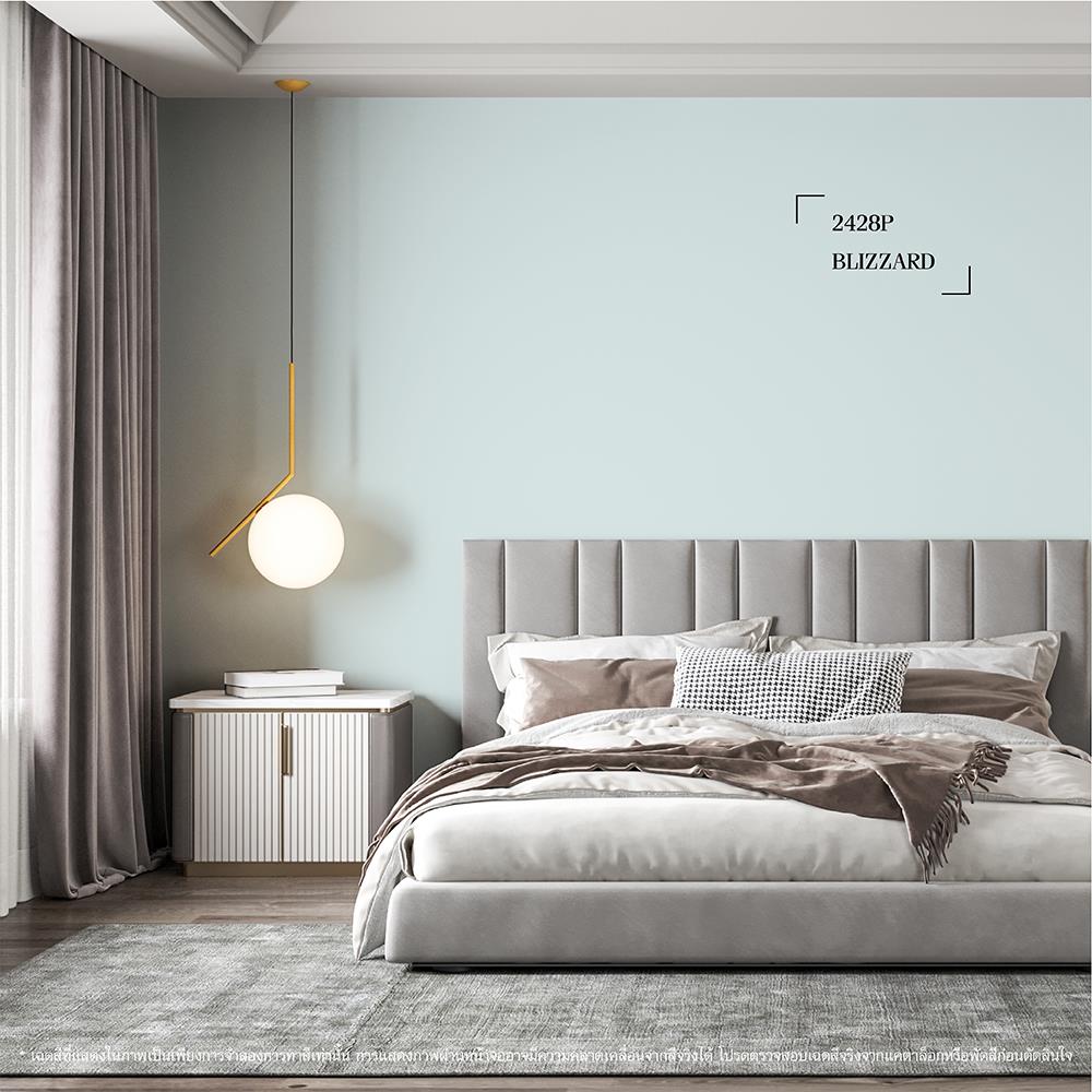 สีน้ำทาภายใน ชนิดกึ่งเงา JBP AIRCLEAN A+ BASE D 1 แกลลอน