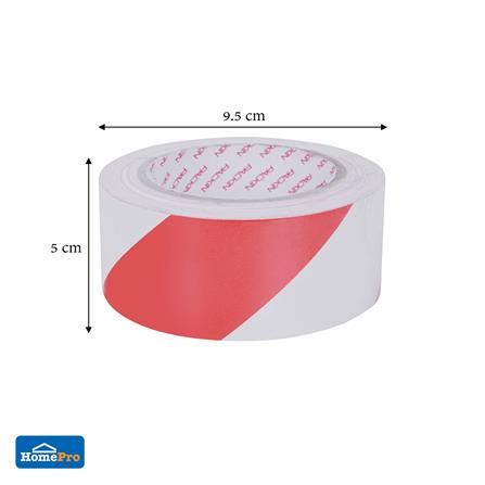 เทปนิรภัยตีเส้น PACK IN 2 นิ้ว x 33 ม. สีขาวแดง_3