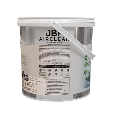 สีน้ำทาภายใน ชนิดกึ่งเงา JBP AIRCLEAN A+ BASE B สีขาว 1 แกลลอน_1