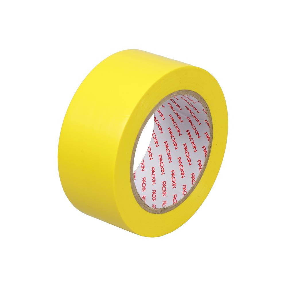 เทปตีเส้น PACK IN 2 นิ้วX33เมตร สีเหลือง