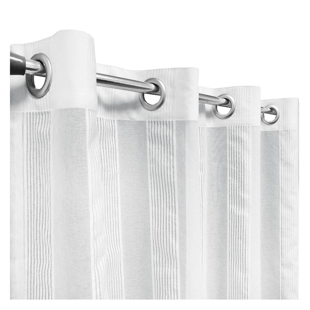 ผ้าม่านโปร่ง EYELET HOME LIVING STYLE TEMPO 150X220 ซม. สีขาว