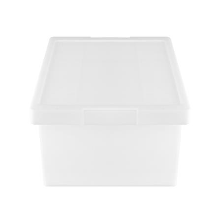 กล่องซ้อนได้ มีฝา STACKO 5222 14 ลิตร 28.4x42x16.6 ซม. สีขาว_2