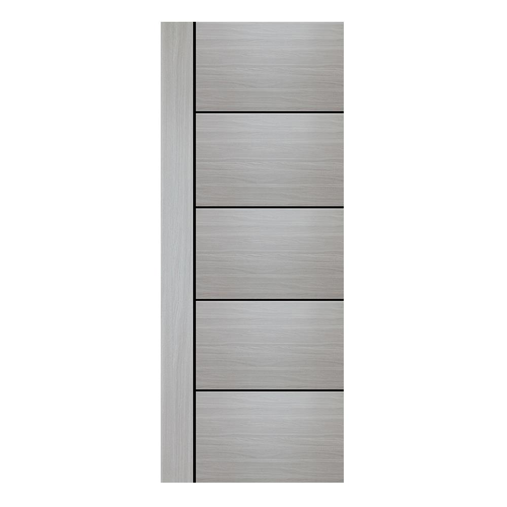 ประตูภายในเมลามีน W MAG1 80X200 ซม. สี MARIBOR OAK ไม่เจาะลูกบิด