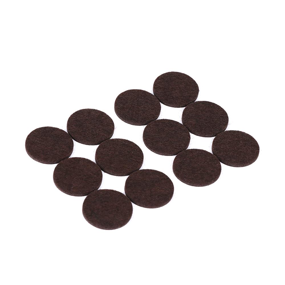 สักหลาดแบบกลม PROTECH 40 มม. สีนํ้าตาล 12 ชิ้น