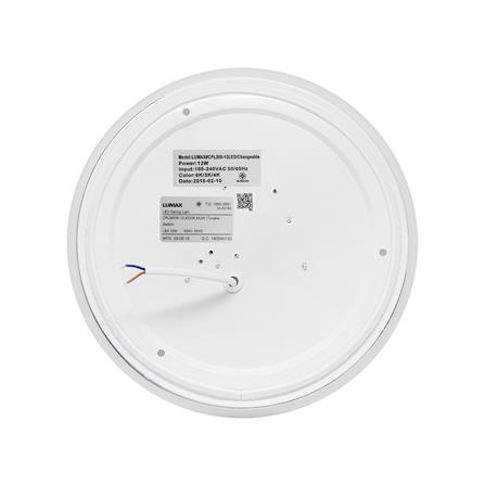 ไฟเพดาน LED L&E 03-A0102 10 นิ้ว 12 วัตต์ DAYLIGHT/COOL WHITE/WARM WHITE สีขาว_2