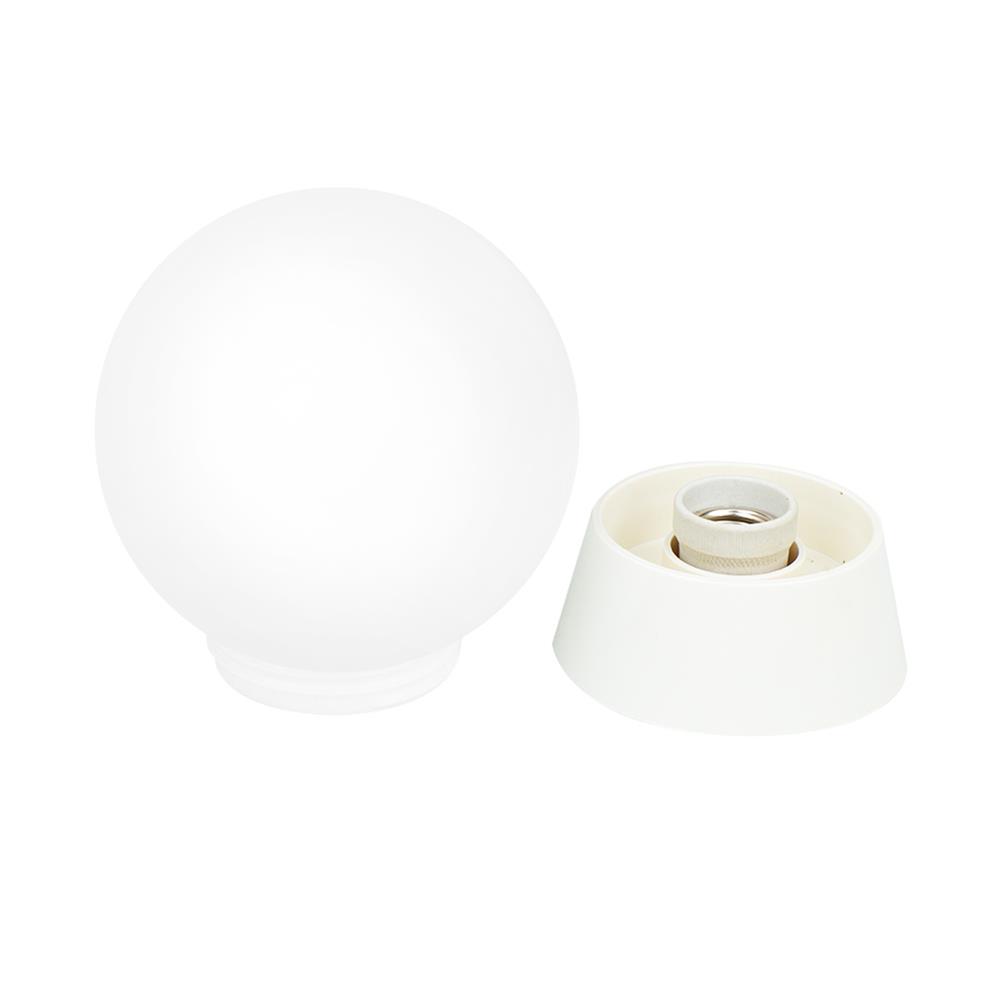 ไฟหัวเสา ELEKTRA HK-K2003 พลาสติก/ABS โมเดิร์น สีขาว