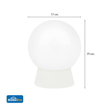 ไฟหัวเสา ELEKTRA HK-K2003 พลาสติก/ABS โมเดิร์น สีขาว_5