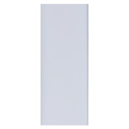 บัววงกบ WPC ECO-DOOR ขอบเรียบ 6X220X1.5 ซม. สีขาว_1