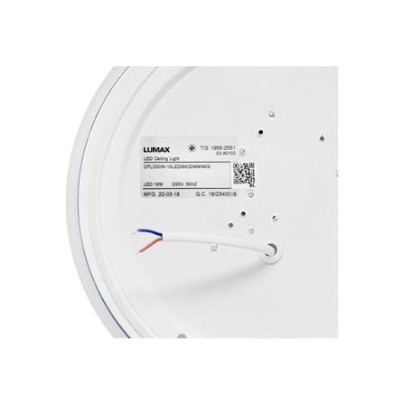 ไฟเพดาน LED L&E 03-A0100 13 นิ้ว 18 วัตต์ DAYLIGHT สีขาว_4