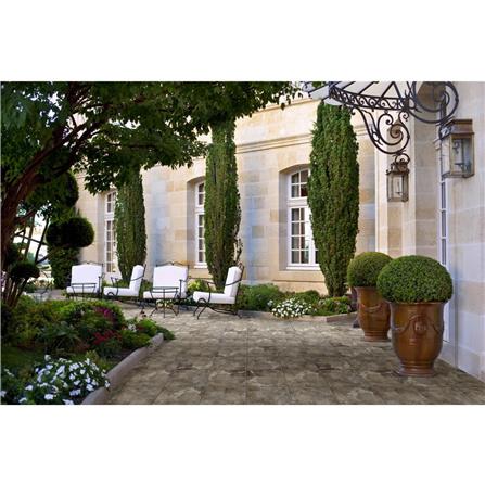 กระเบื้องพื้นพอร์ซเลน  40x40 ซม. CERGRES ซูม่า น้ำตาล A_3