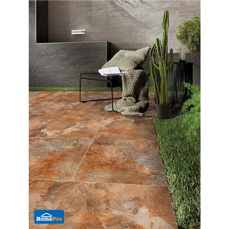 กระเบื้องพื้นพอร์ซเลน  40x40 ซม. CERGRES ซูม่า น้ำตาล A_5