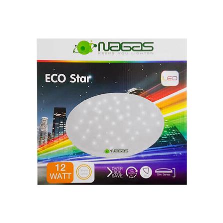 ไฟเพดาน LED NAGAS STAR 12 นิ้ว 12 วัตต์ WARM WHITE สีขาว_3