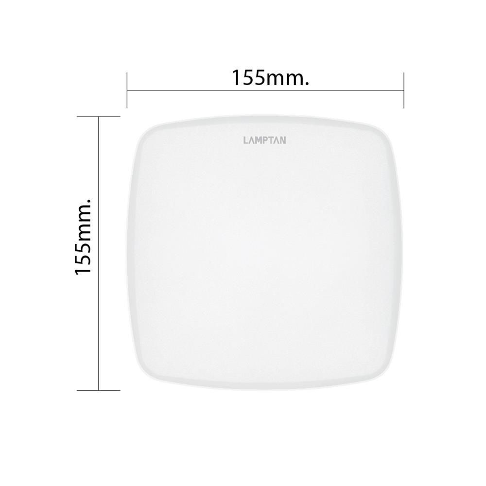 ดาวน์ไลท์ LED LAMPTAN CEILING MINI 6 นิ้ว 15 วัตต์ DAYLIGHT สีขาว