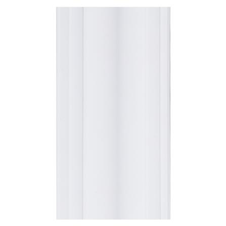 บัววงกบ ECO-DOOR ขอบร่อง 7X220X1.5 ซม. สีขาว_1