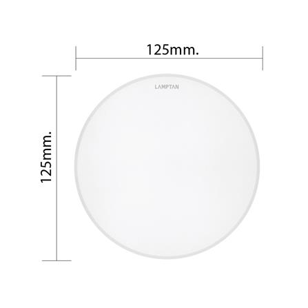 ดาวน์ไลท์ LED LAMPTAN CEILING MINI 5 นิ้ว 10 วัตต์ DAYLIGHT สีขาว_6
