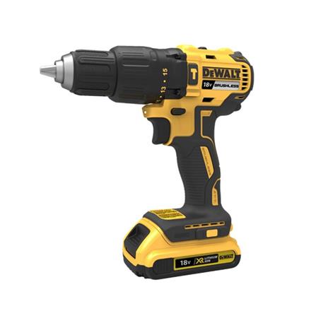 สว่านกระแทกไร้สาย (พร้อมแบตเตอรี่) DEWALT DCD778D2-B1 18 โวลต์_0
