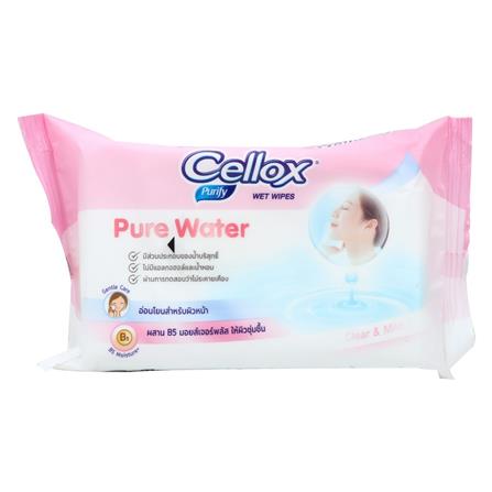 ผ้าเช็ดทำความสะอาด CELLOX PURE WATER 50 แผ่น_0