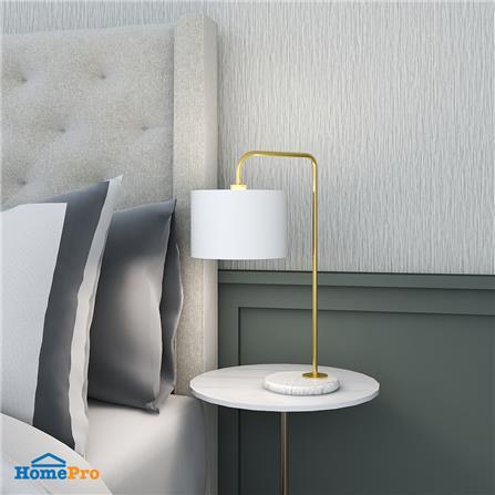 ไฟตั้งโต๊ะ CARINI MT5023 สีขาว/บรอนซ์_5