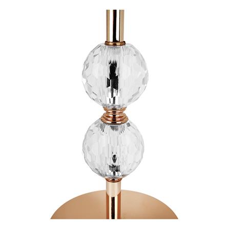 ไฟตั้งโต๊ะ CARINI MT5027 ผ้า คลาสสิก สีขาว/สีทอง_2