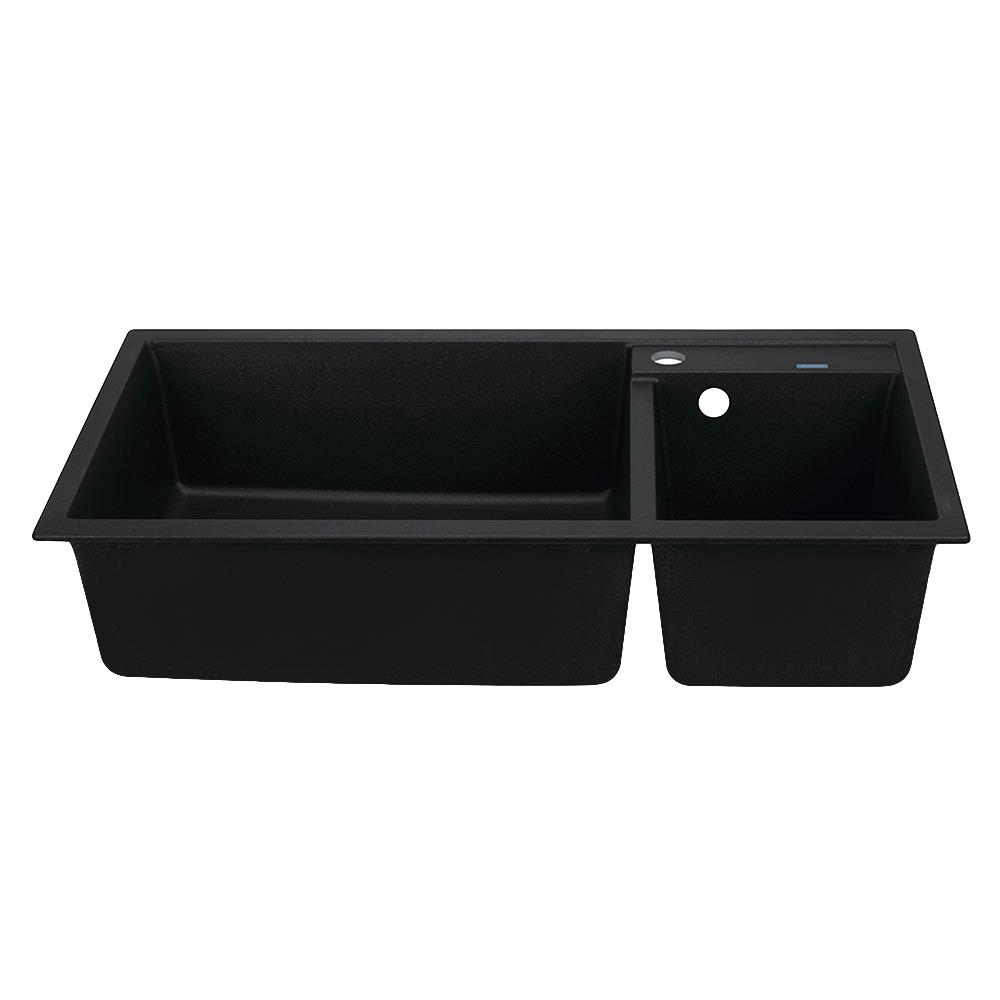 ซิงค์ฝัง 2หลุม BLANCO METRA 9 495.39.099 สีดำ