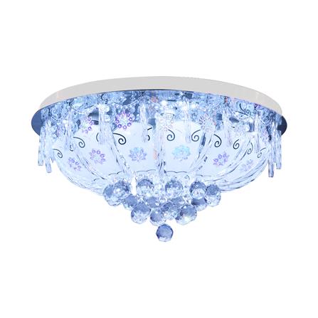 ไฟถาด LED CARINI MC-YF04-R6 28 วัตต์ สีฟ้า/ใส 1 หัว_1