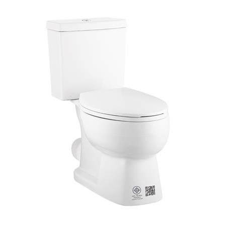 สุขภัณฑ์ 2 ชิ้น KARAT K-75443X-S-WK 3/4.5 ลิตร สีขาว_0