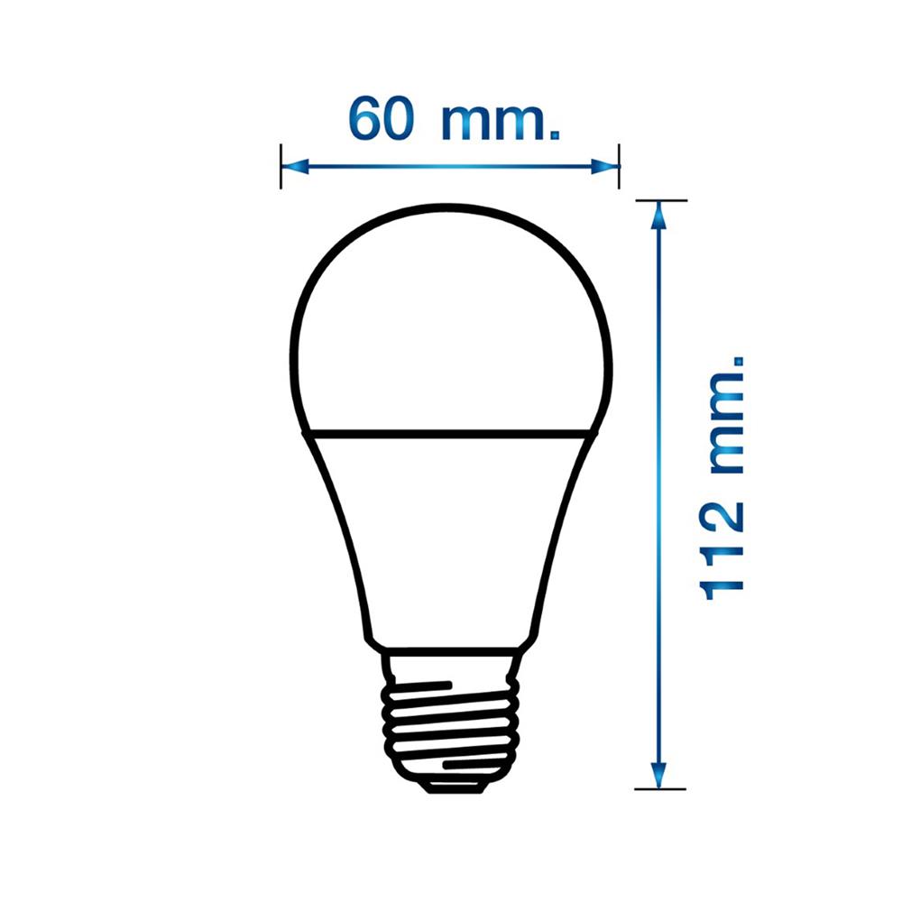หลอด LED RACER KATIE A60 9 วัตต์ DAYLIGHT E27 ซื้อ 3 แถม 1