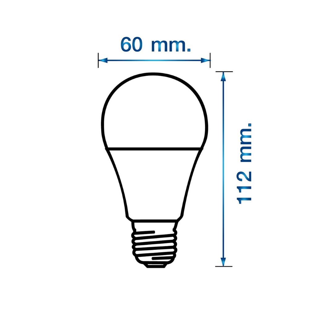 หลอดไฟ LED RACER KATIE A60 7 วัตต์ DAYLIGHT E27 3 แถม 1