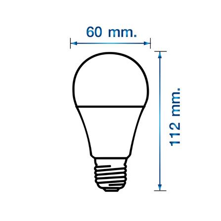 หลอดไฟ LED RACER KATIE A60 7 วัตต์ DAYLIGHT E27 3 แถม 1_6