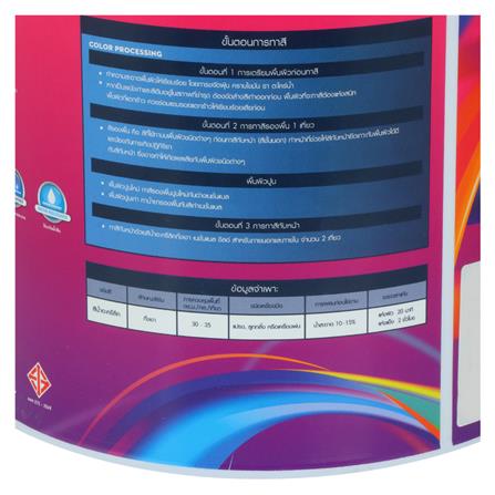 สีน้ำทาภายนอก DELTA NATIONAL SHIELD BASE B กึ่งเงา 1 แกลลอน_1