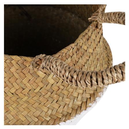 กระถางต้นไม้ทรงตะกร้า SPRING 33 ซม. ไซต์ M สี Natural Wood_2