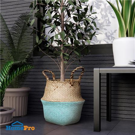 กระถางทรงตะกร้า SPRING ไซส์ L สี NATURAL WOOD_3