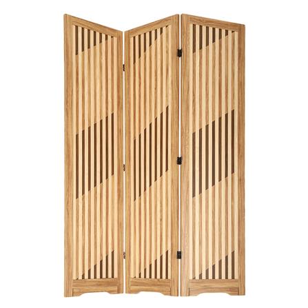 ฉากกั้น 3 บานพับ FASTTECT PM8317-01-P03 สีลาเต้