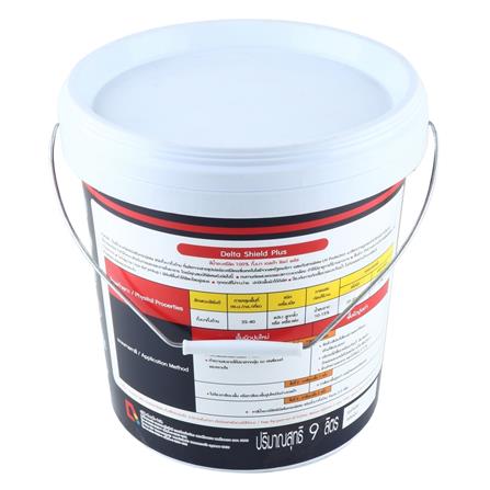 สีน้ำทาภายนอก DELTA SHIELD PLUS BASE A กึ่งเงา 2.5 แกลลอน_1