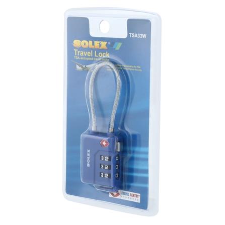 กุญแจรหัส SOLEX TSA 33W 31 มม. สีน้ำเงิน_3