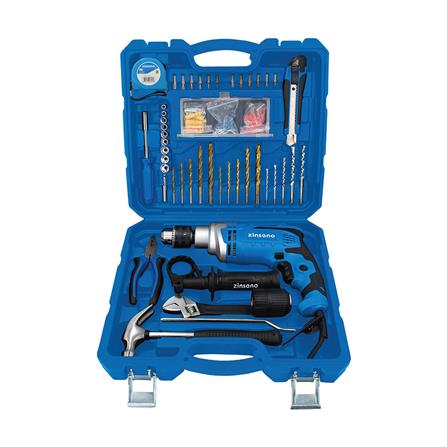 สว่านกระแทก ZINSANO MD13KIT2 13 มม. 750 วัตต์_1