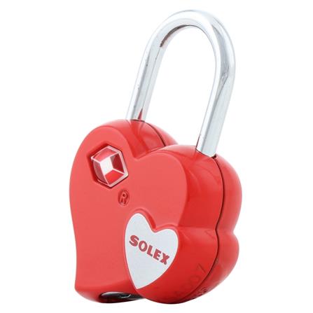 กุญแจสปริง SOLEX TSA KH 30 มม. สีแดง_1