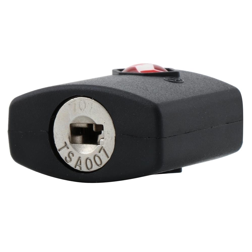 กุญแจสปริง SOLEX TSA K25 27 มม. สีดำ