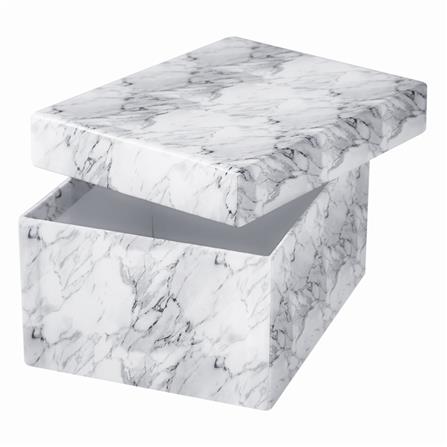 กล่อง PVC เหลี่ยม STACKO ไซซ์ M 31.3x24.2x15.7 ซม. หินอ่อน_1